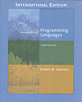 プログラミング言語の概念（第６版）<br>Concepts of Programming Languages : International Edition -- Paperback (English Language Edition)
