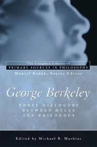 George Berkeley: Three Dialogues between Hylas and Philonous (Longman Library of Primary Sources in Philosophy)