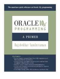Oracle 10g Programming : A Primer