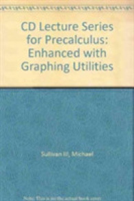 Cd Lecture Series for Precalculus : Enhanced with Graphing Utilities -- CD-ROM （5 Rev ed）