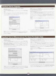 Excel 2007 with Ddxl Study Card for Business Statistics -- Cards