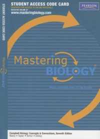 Campbell Biology: Concepts & Connections MasteringBiology Access Code （7 PSC STU）