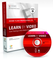Adobe Flash Professional CS5 : Learn by Video: Core Training in Rich Media Communication (Learn by Video) （1 DVDR/PAP）