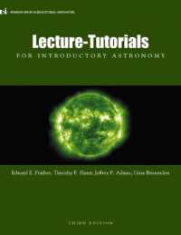 Lecture- Tutorials for Introductory Astronomy （3RD）