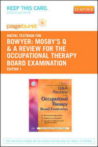 Mosby's Q & a Review for the Occupational Therapy Board Examination - Elsevier eBook on Vitalsource (Retail Access Card)