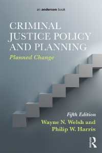 Criminal Justice Policy and Planning : Planned Change （5TH）