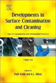 Developments in Surface Contamination and Cleaning: Types of Contamination and Contamination Resources : Volume 10