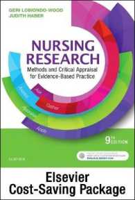 Nursing Research + Study Guide : Methods and Critical Appraisal for Evidence-Based Practice （9 PCK）