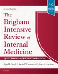 ブリガム内科学集中レビューQ&A（第２版）<br>The Brigham Intensive Review of Internal Medicine Question & Answer Companion （2ND）