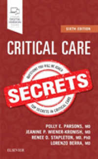 クリティカルケア・シークレット（第５版）<br>Critical Care Secrets (Secrets) （6TH）