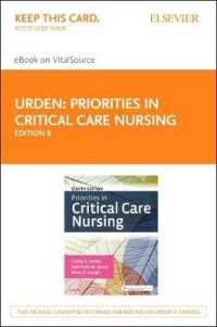 Priorities in Critical Care Nursing - Elsevier Ebook on Vitalsource Retail Access Card
