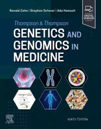 トンプソン＆トンプソン遺伝医学（第９版）<br>Thompson & Thompson Genetics and Genomics in Medicine （9TH）