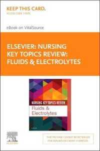 Nursing Key Topics Review : Fluids and Electrolytes Elsevier Ebook on Vitalsource Retail Access Card （PSC）