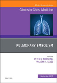 Pulmonary Embolism, an Issue of Clinics in Chest Medicine (The Clinics: Internal Medicine)