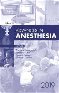Advances in Anesthesia, 2019 (Advances)