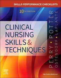 臨床看護スキルと技術：能力チェックリスト（第１０版）<br>Skills Performance Checklists for Clinical Nursing Skills & Techniques （10TH）