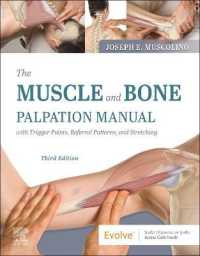 筋骨格系の触診マニュアル：トリガーポイント、関連痛パターンとストレッチ（第３版）<br>The Muscle and Bone Palpation Manual with Trigger Points, Referral Patterns and Stretching （3RD）