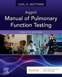 ラッペル肺機能検査マニュアル（第１２版）<br>Ruppel's Manual of Pulmonary Function Testing （12TH）