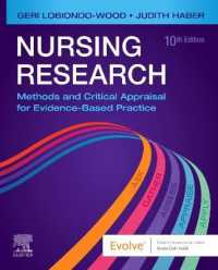 Nursing Research : Methods and Critical Appraisal for Evidence-Based Practice （10TH）