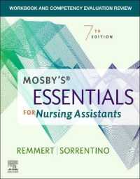 Workbook and Competency Evaluation Review for Mosby's Essentials for Nursing Assistants （7TH）