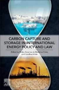 国際エネルギー政策と法における炭素回収・貯蔵<br>Carbon Capture and Storage in International Energy Policy and Law