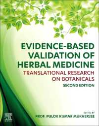 Evidence-Based Validation of Herbal Medicine : Translational Research on Botanicals （2ND）
