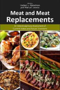 Meat and Meat Replacements : An Interdisciplinary Assessment of Current Status and Future Directions