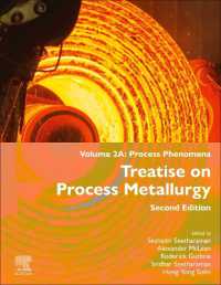 金属製錬学論文集（第２版・全４巻）第２巻：プロセス現象<br>Treatise on Process Metallurgy : Volume 2A: Process Phenomena （2ND）