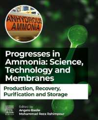Progresses in Ammonia: Science, Technology and Membranes : Production, Recovery, Purification and Storage