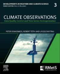 Climate Observations : Data Quality Control and Time Series Homogenization (Developments in Weather and Climate Science)