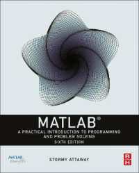 MATLAB実践入門（第６版）<br>MATLAB : A Practical Introduction to Programming and Problem Solving （6TH）