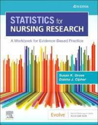 Statistics for Nursing Research : A Workbook for Evidence-Based Practice （4TH）