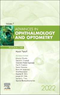 Advances in Ophthalmology and Optometry, 2022 (Advances)