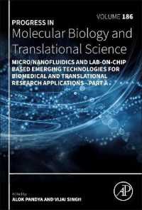 Micro/Nanofluidics and Lab-on-Chip Based Emerging Technologies for Biomedical and Translational Research Applications - Part a (Progress in Molecular Biology and Translational Science)