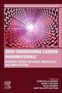Zero-Dimensional Carbon Nanomaterials : Material Design Methods, Properties and Applications (Woodhead Publishing Series in Electronic and Optical Materials)