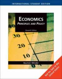 Economics : Principles and Policy （International ed of 11th revised）