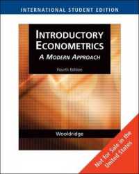 入門計量経済学：現代的アプローチ（第４版・テキスト）<br>Introductory Econometrics : A Modern Approach （4TH）