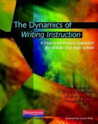 The Dynamics of Writing Instruction : A Structured Process Approach for Middle and High School
