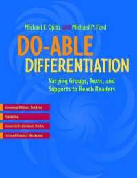 Do-Able Differentiation : Varying Groups, Texts, and Support to Reach Readers