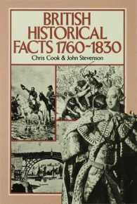 British Historical Facts (Palgrave historical & political facts) -- Hardback