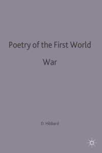Poetry of the First World War (Casebooks)