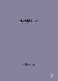 Harold Laski : A Political Biography -- Hardback