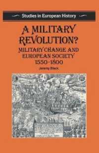A Military Revolution? : Military Change and European Society