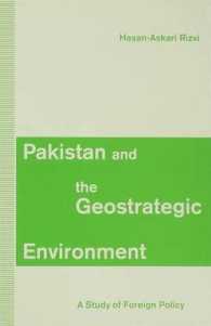 Pakistan and the Geostrategic Environment : A Study of Foreign Policy -- Hardback
