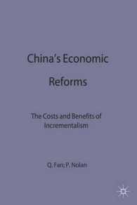 China's Economic Reforms : The Costs and Benefits of Incrementalism (Studies on the Chinese Economy) -- Hardback