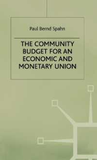 Community Budget for an Economic and Monetary Union -- Hardback