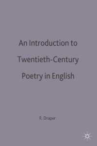 Introduction to Twentieth-century Poetry in English -- Paperback