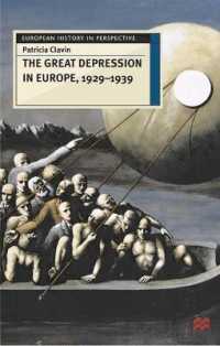 The Great Depression in Europe, 1929-1939 (European History in Perspective)