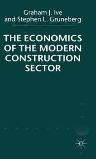 Economics of the Modern Construction Sector -- Hardback