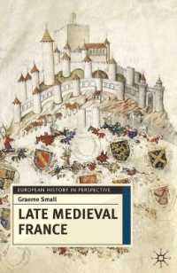中世後期のフランス<br>Late Medieval France (European History in Perspective) （1ST）